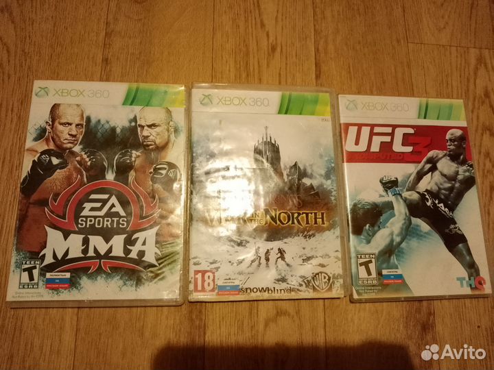 Диски на Xbox 360