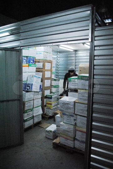 Складское помещение, 5 м² высотой 2,5 м. Сухое