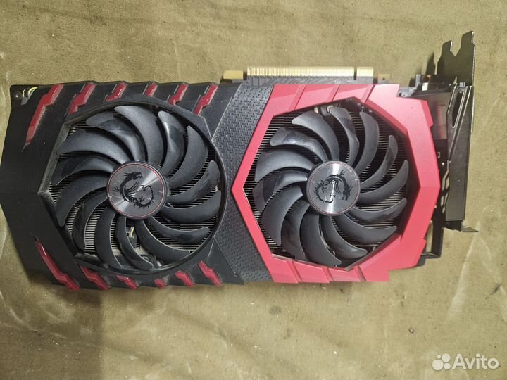 Видеокарта gtx 1060 6gb msi gaming x