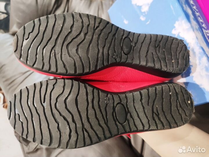 Полуботиночки кожаные д/девочки 34 размера