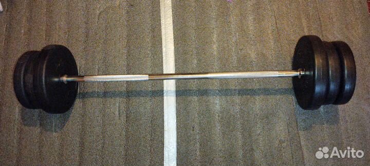 Штанга разборная вес 25кг