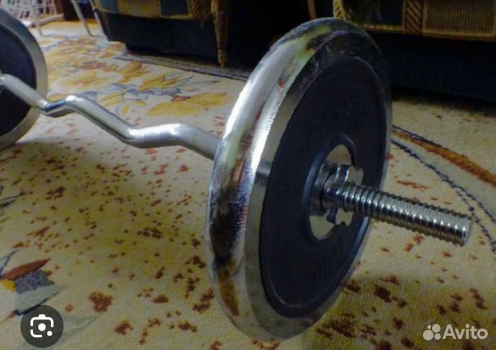 Штанга гриф блины гантеля аренда