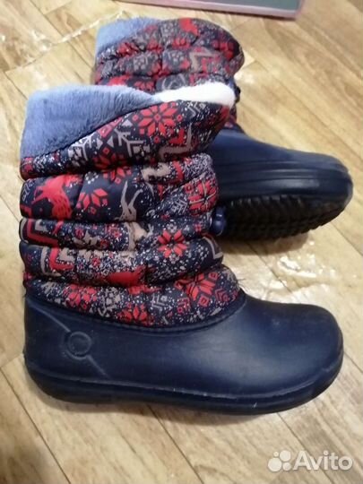 Сапожки утеплённые