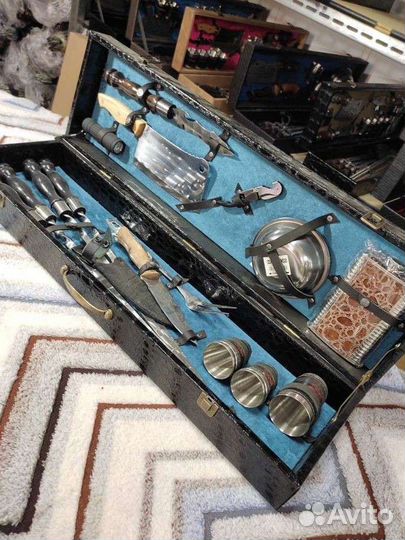 Шашлычный набор в кейсе