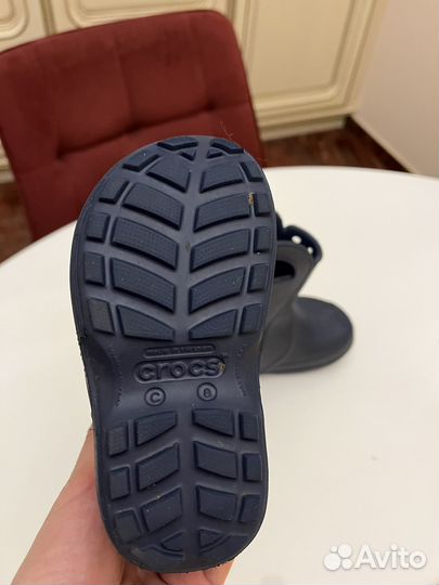 Резиновые сапоги crocs детские c8