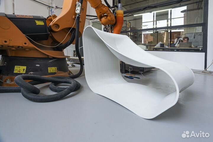 Печать на 3D принтере и роботе-манипуляторе Kuka