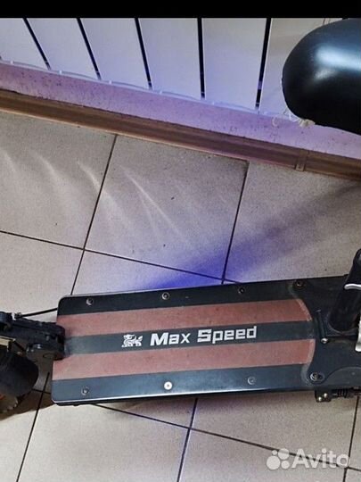 Самокат взрослый электрический kugoo max speed