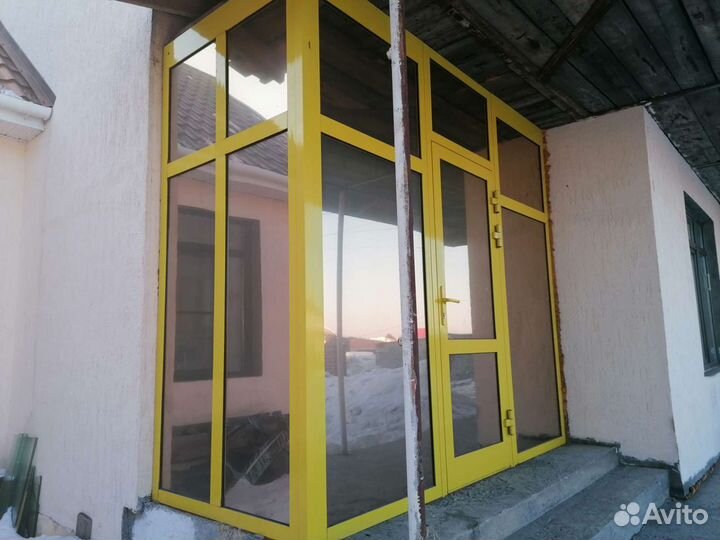 Алюминиевый тамбур