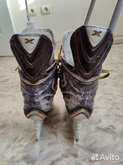 Коньки Bauer APX2 профессиональные на 9-13 лет