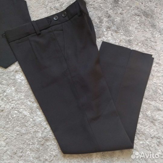 Школьный костюм для мальчика 116-122 чёрный