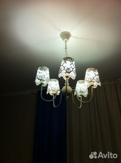Люстра ажурная