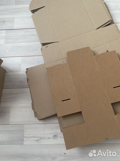 Коробки крафт упаковочные 2 размера