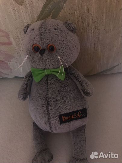 Мягкая игрушка кот басик
