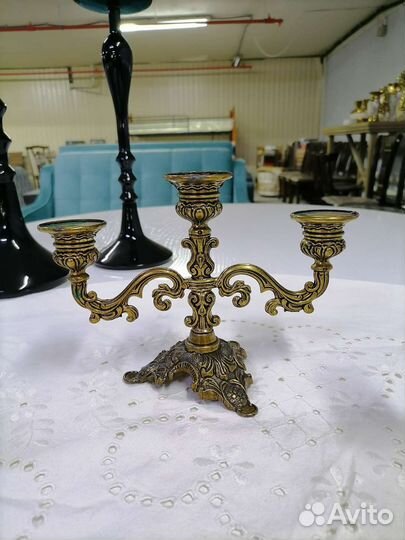 Подсвечники, канделябры винтаж