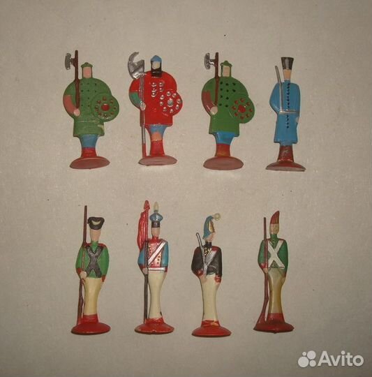 Солдатики. Рига и вкладыши в наборы дзи. (копии)