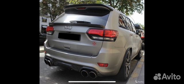 Диффузор заднего бампера grand cherokee srt8