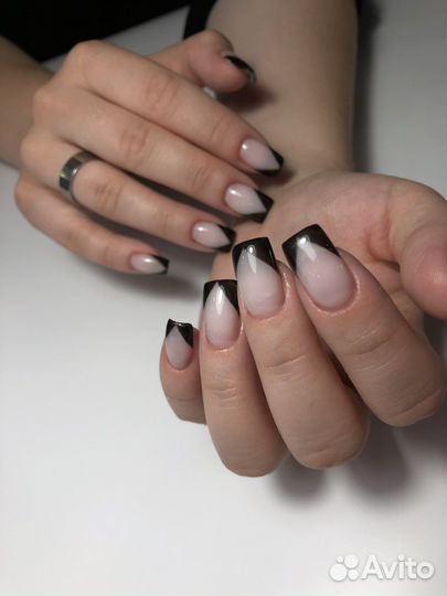 Маникюр с покрытием гель лак