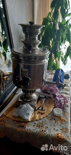 Самовар на углях 19 века