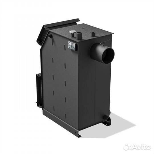Твердотопливный котёл с увеличенной топкой