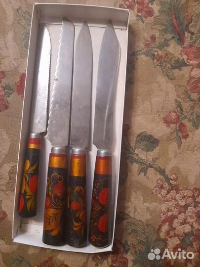Набор ножей Хохлома