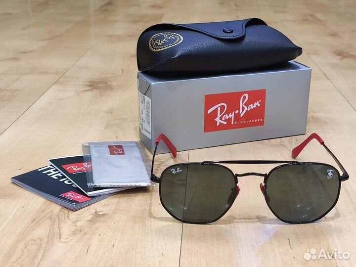 Очки оригинал Ray Ban Marshal RB 3648 Ferrari