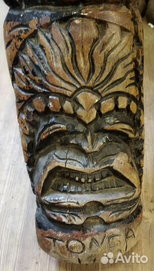 Старинный Тотем Идол. Остров Тонга 90 см