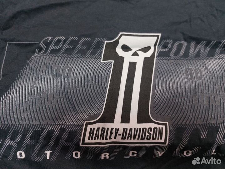 Harley davidson лонгслив xxl