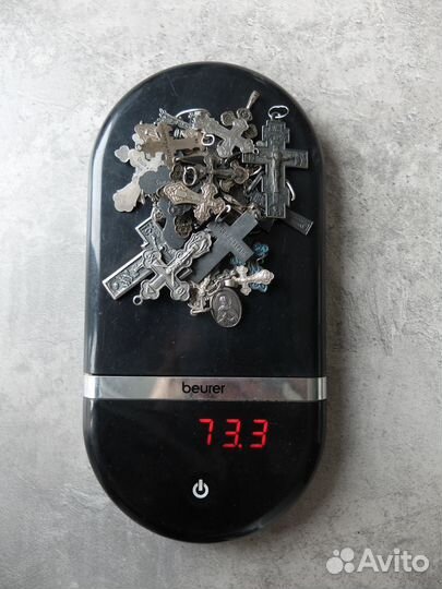 Кресты нательные и образок 33 шт. - серебро 925