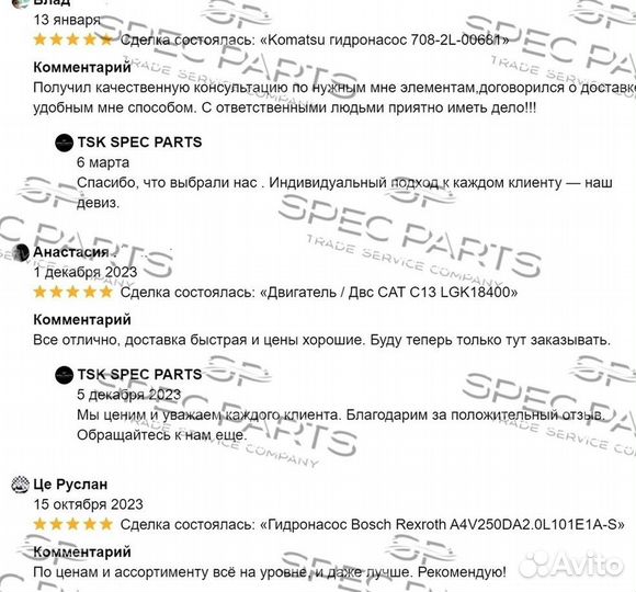 Гидронасос CAT329D