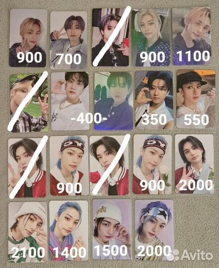 Карты Stray Kids