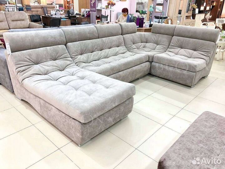 П образный диван новый