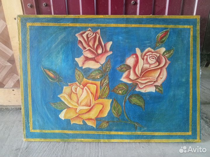 Интерьерная картина,Розы