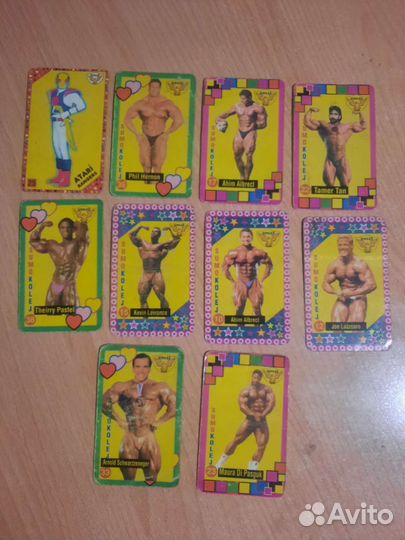 Вкладыши от жвачек 90 х