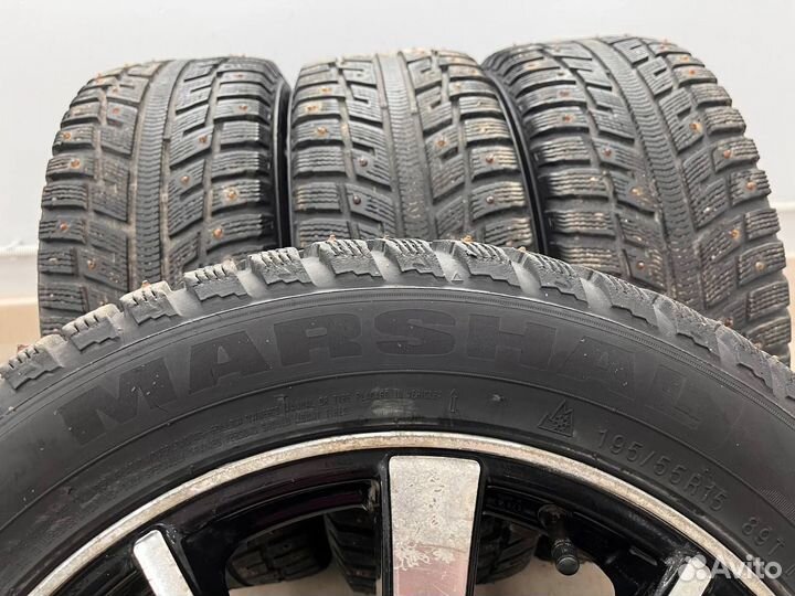 Marshal I'Zen KW22 195/55 R15 на литых дисках