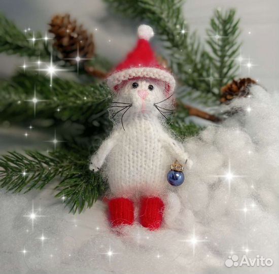 Вязаные игрушки ручной работы