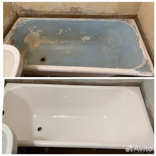 Реставрация ванн жидким акрилом