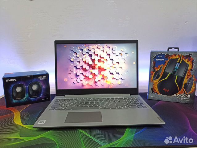 Шустрый ноутбук для работы Lenovo + FullHD + SSD
