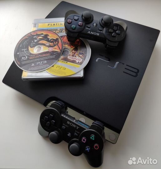 Sony Playstation 3 Slim/Прошита/Evilnat/15 Игр