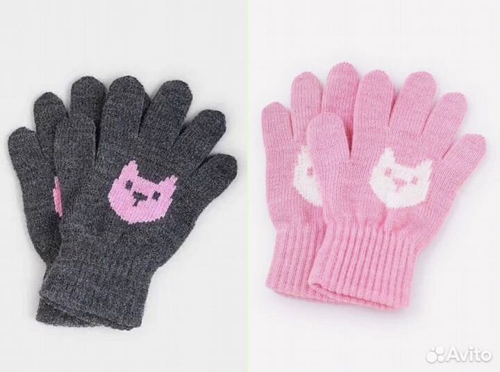 Новые перчатки детские Crockid