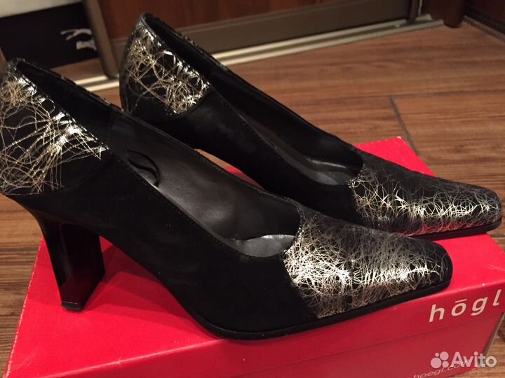 Туфли нарядные замшевые 36р