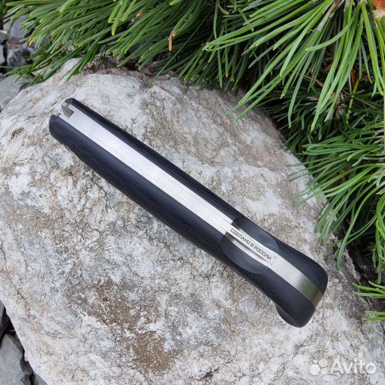 Нож складной Fin-track Black AUS 10