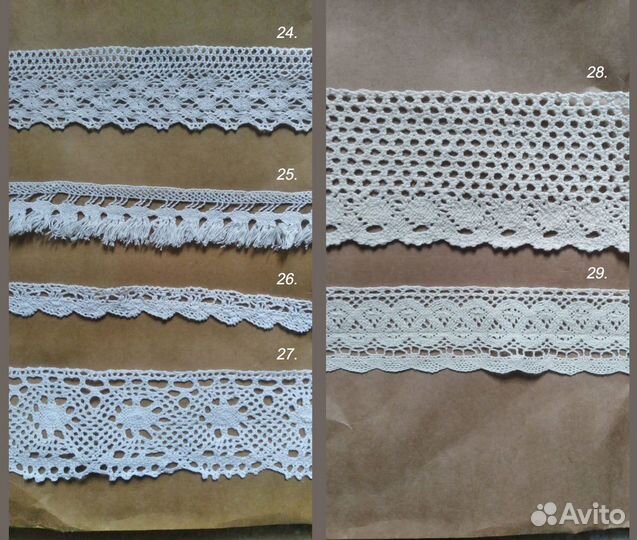 Кружево тесьма для шитья и рукоделия