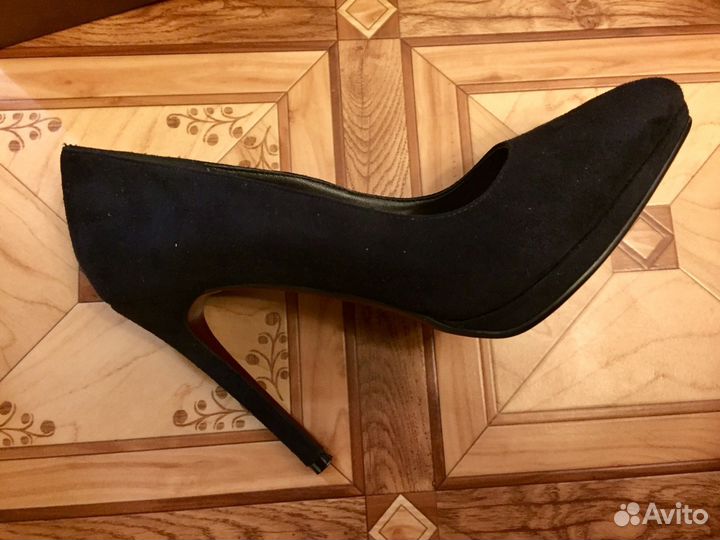 Туфли, новые, натуральная замша, 38 размер