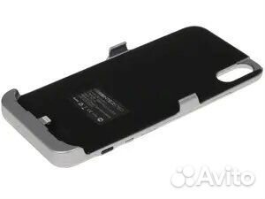 Чехол-батарея InterStep для Apple iPhone X серый