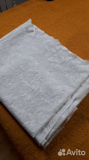 Тюль белая новая