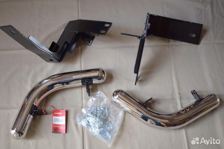 Honda CRV 2006- 2011г. Защита бампера уголки