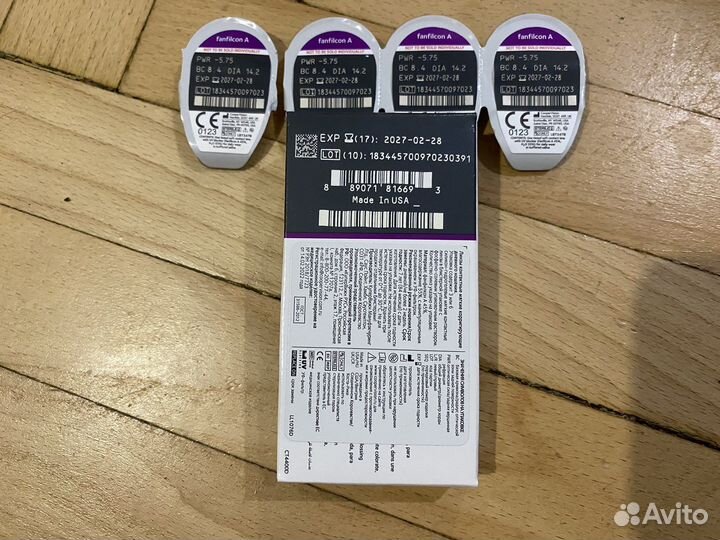 Контактные линзы 3Z lens aqua (двухнедельные)