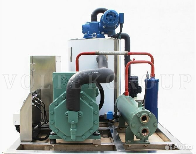 Льдогенератор чешуйчатого льда судовой FR-1T