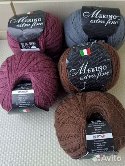 Пряжа Seam, меринос