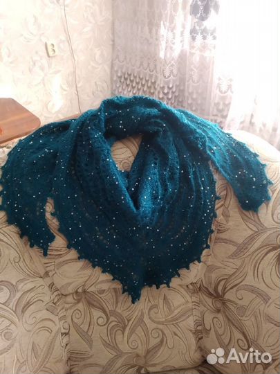 Шаль треугольная